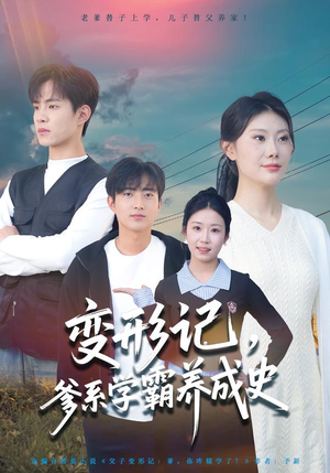 变形记，爹系学霸养成史（73集）温柔追捕短剧