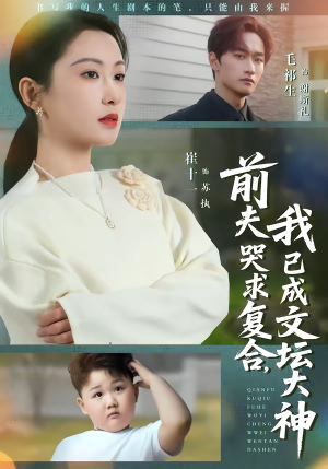 前夫哭求复合，我已成文坛大神（70集）精彩短剧热播中