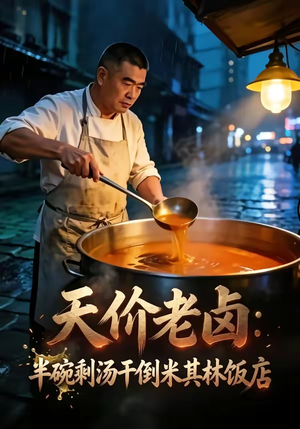 天价老卤：半碗剩汤干倒米其林饭店（34集）精彩短剧后续