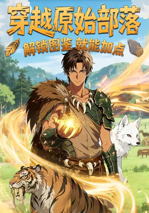 穿越原始部落，解锁图鉴就能加点（94集）免费短剧推荐