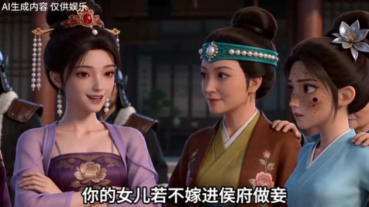 侯爷嫌我丑，帝王封我后（38集）短剧分享片段