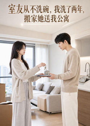 室友从不洗碗，我洗了两年，搬家她送我公寓（47集）好看的短剧分享