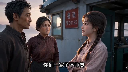 渔乡守真心（94集）追风的女孩短剧