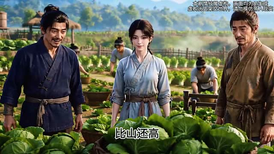 穿越农女：荒田深耕富满乡（51集）排行榜前十短剧