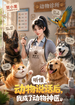 听懂动物说话后，我成了动物神医（47集）免费短剧完整版