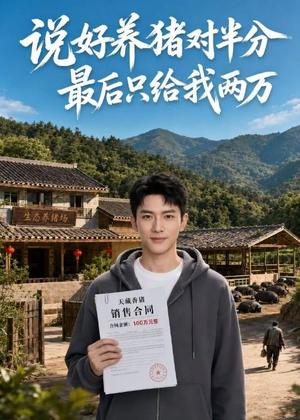 说好养猪对半分最后只给我两万（42集）追风的女孩短剧