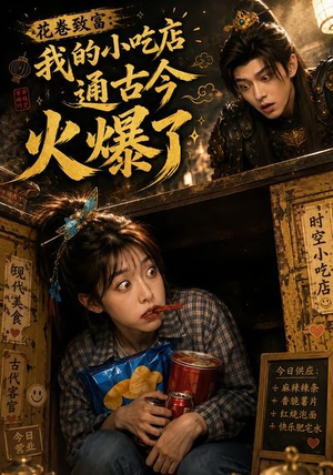 花卷致富：我的小吃店通古今火爆了（111集）热门短剧分享