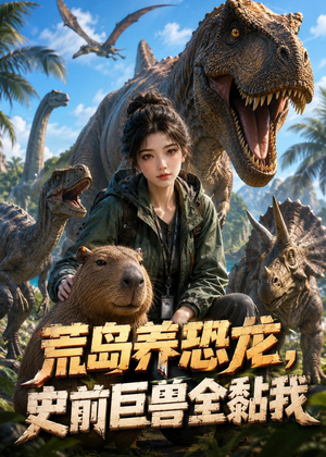 荒岛养恐龙，史前巨兽全黏我（40集）红果短剧免费看