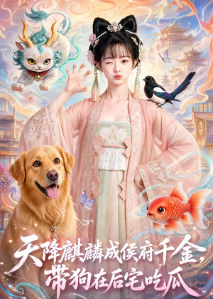 天降麒麟成侯府千金，带狗在后宅吃瓜（60集）免费全集短剧