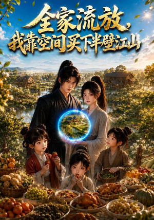 全家流放，我靠空间买下半壁江山（70集）古代短剧推荐