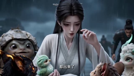 流放灵荒_王妃她能听懂兽语（45集）最火爆的短剧