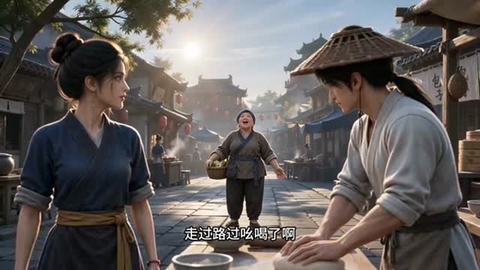 馄饨摊对门包子铺（21集）排行榜前十短剧