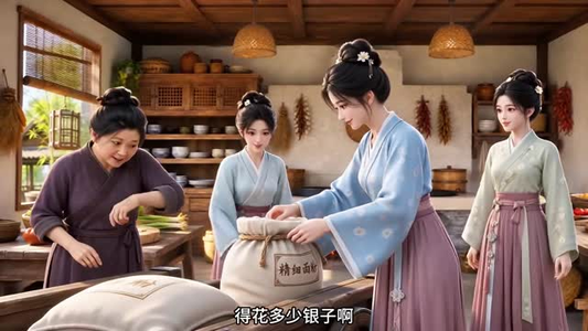 搬空全家！和离那天我激活了空间（290集）一口气看完全集