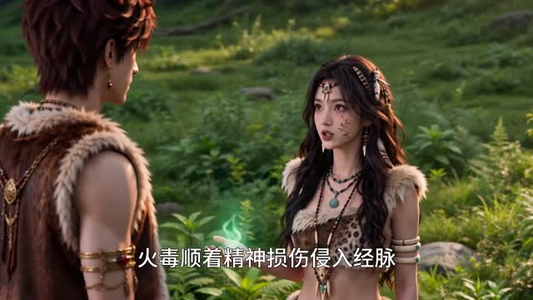 穿越兽世，我带异能被团宠了（37集）热播短剧来袭