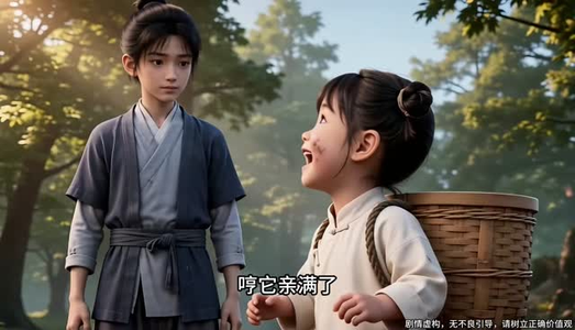 满宝进山闻香，山货全归我家（184集）热门短剧追不停