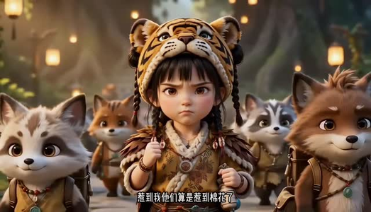 妖怪堆里的人小孩（23集）看短剧放松一下