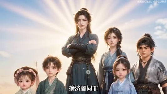 五个异能娃与铁血船娘的赶海天团 （94集）短剧