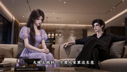 笙月情缘看见弹幕时白月光回国了（113集）短剧解说热门