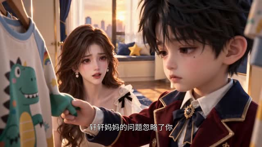 带崽上娃综,冷面儿子黏上我(67集) 带崽上娃综,冷面儿子黏上我(67集)热播短剧全集看