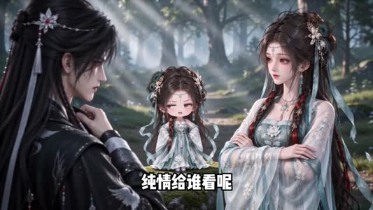 病骨成双：阴湿反派天天缠着我（62集）分享好看短剧