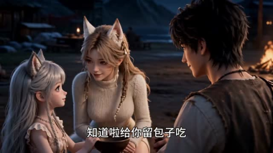 从一把火开始，建造我的兽耳娘部落第六季（83集）穿越短剧推荐