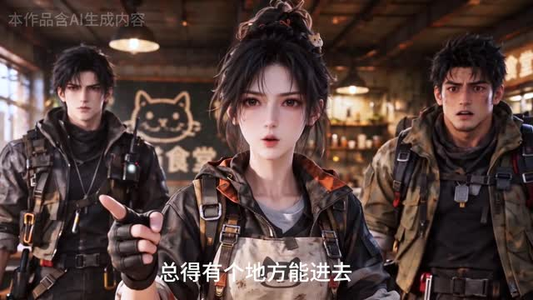 猫猫食堂：我在末世开食堂（91集）短剧全集免费